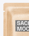 Kraft Paper Sachet Mockup