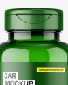 Green Jar Mockup
