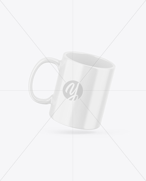 Glossy Mug Mockup