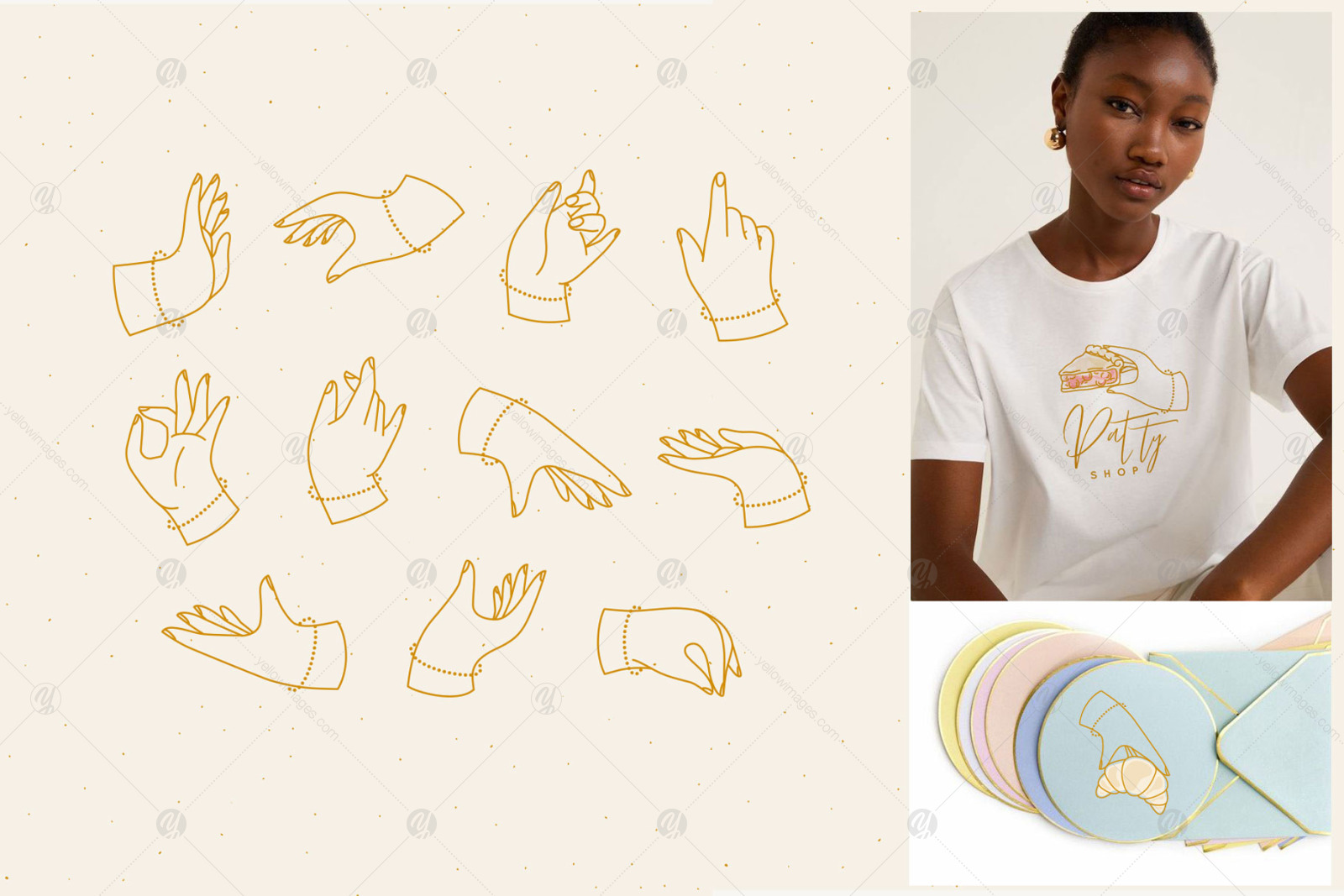Renaissance Hands With Food Renaissance Hands With Food