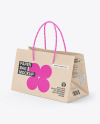 Kraft Paper Shopping Bag Mockup