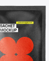 Kraft Double Sachet Mockup