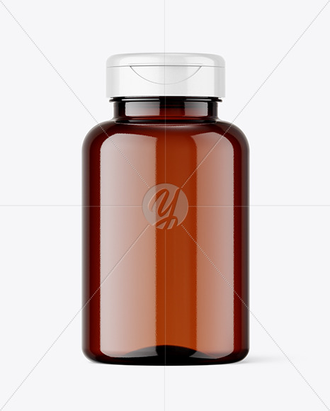 Amber Jar Mockup