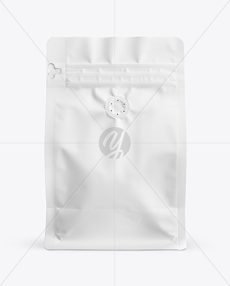 Matte Coffee Bag Mockup