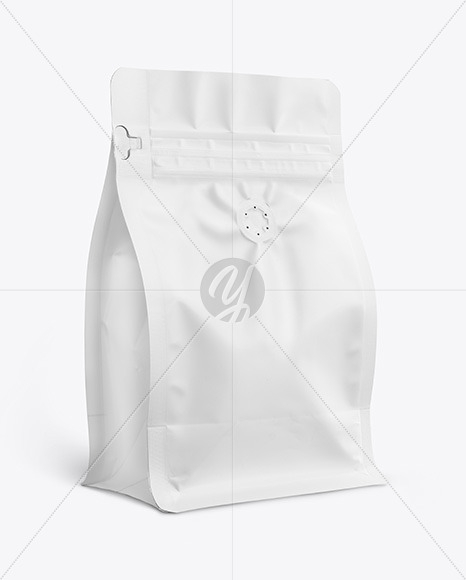 Matte Coffee Bag Mockup