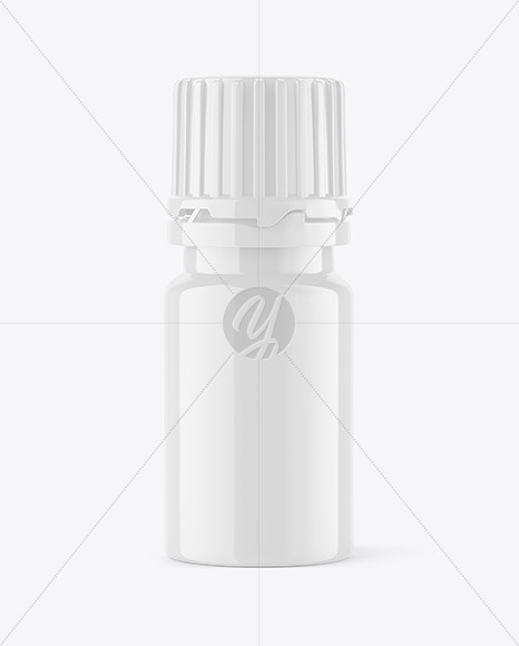 Glossy Pills Bottle Mockup