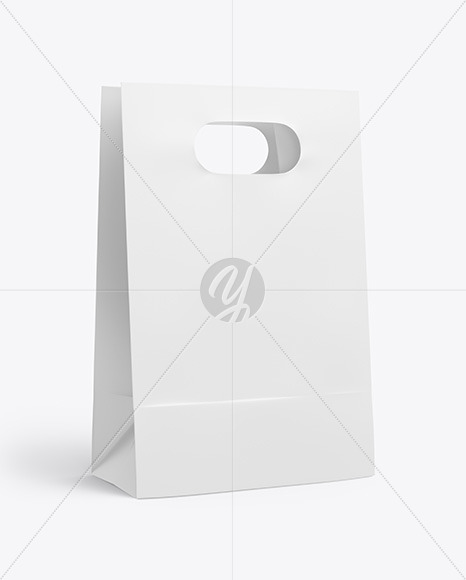 Paper Food Bag Mockup