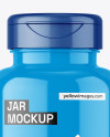 Glossy Jar Mockup