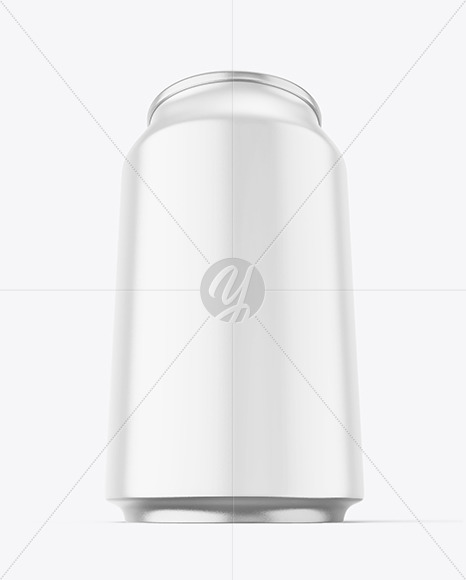 330ml Matte Drink Can Mockup