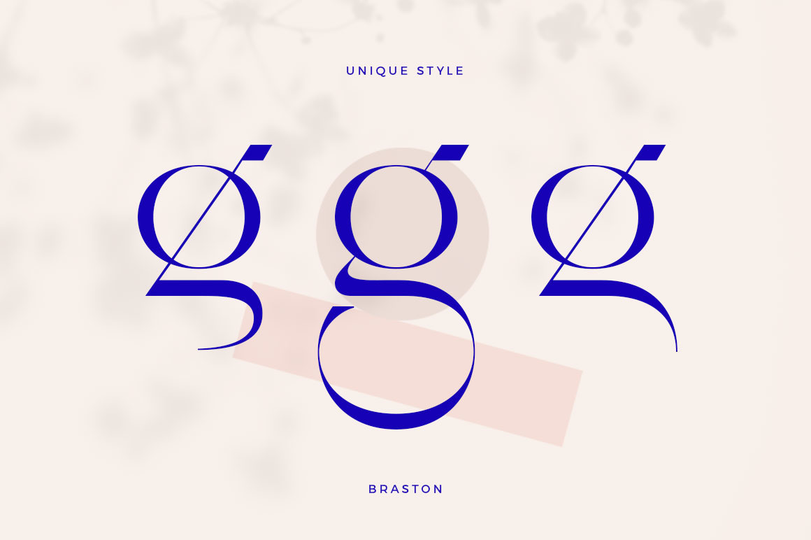 Braston - Elegant Serif Font Braston - Elegant Serif Font
