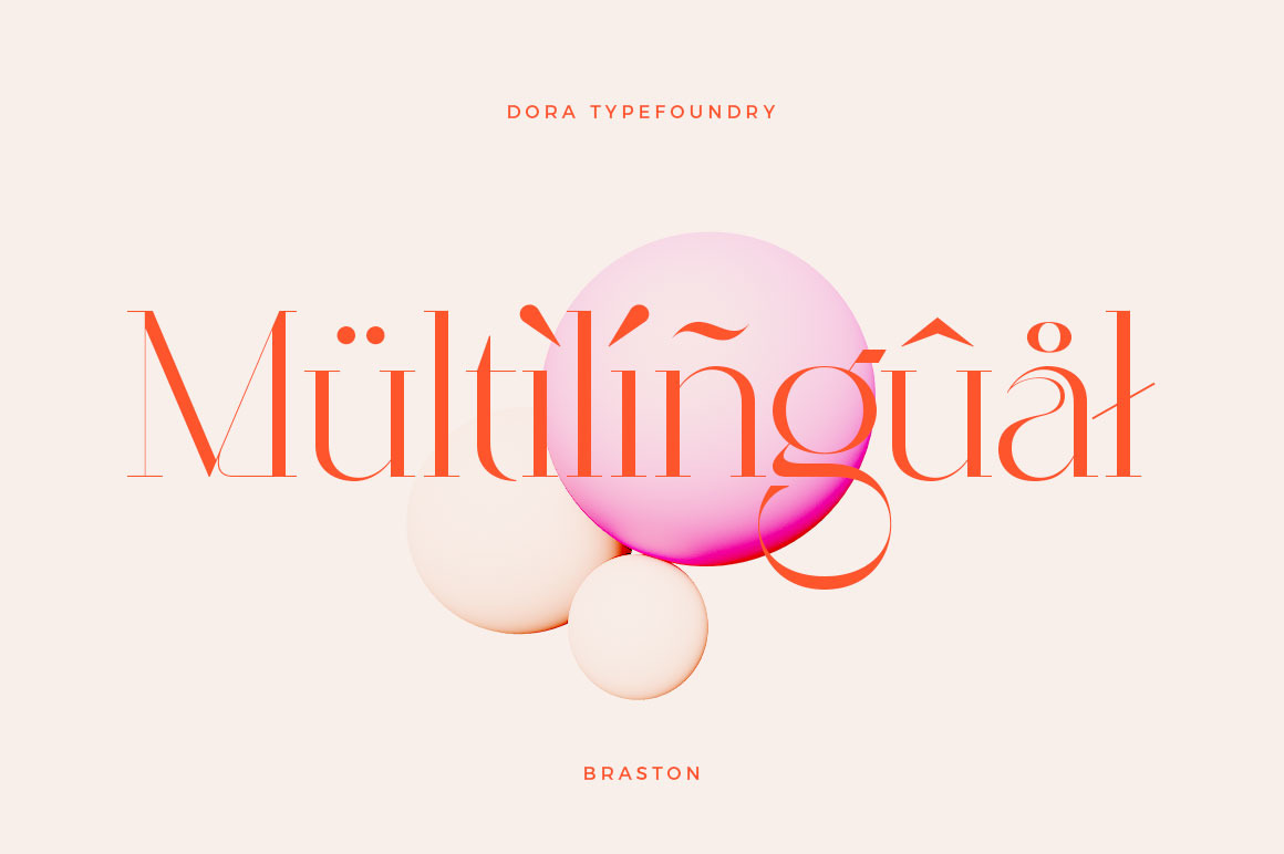 Braston - Elegant Serif Font Braston - Elegant Serif Font