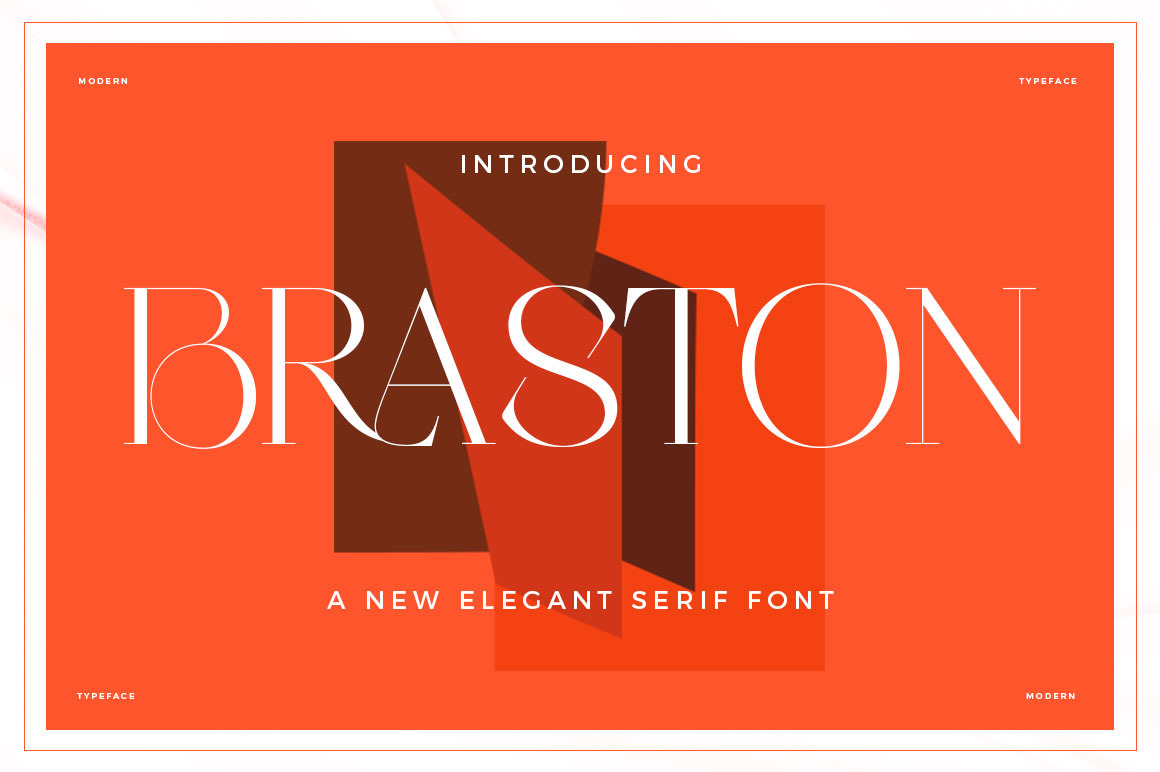 Braston - Elegant Serif Font Braston - Elegant Serif Font