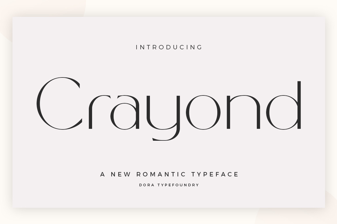 Crayond Font Crayond Font