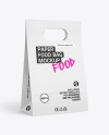 Paper Food Bag Mockup