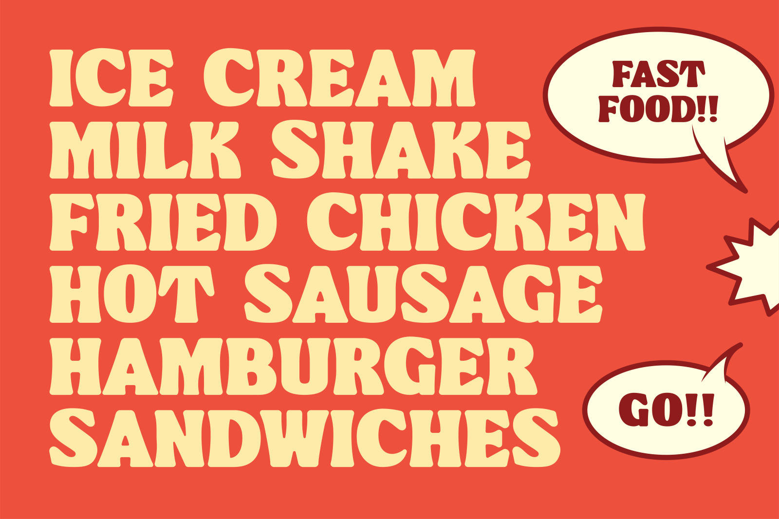 Bonrich - Display Font Bonrich - Display Font