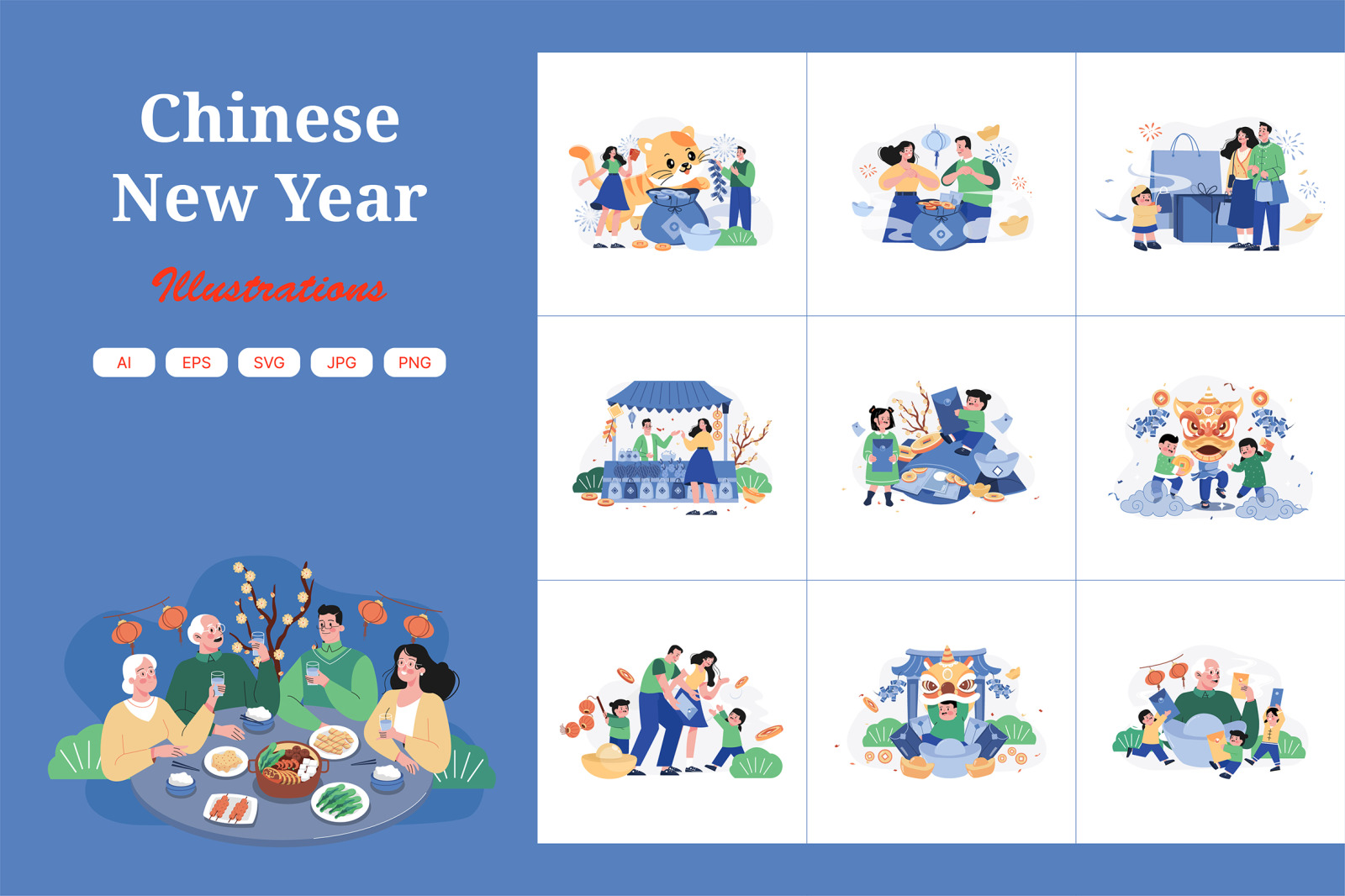 M510_Chinese New Year Illustration Pack