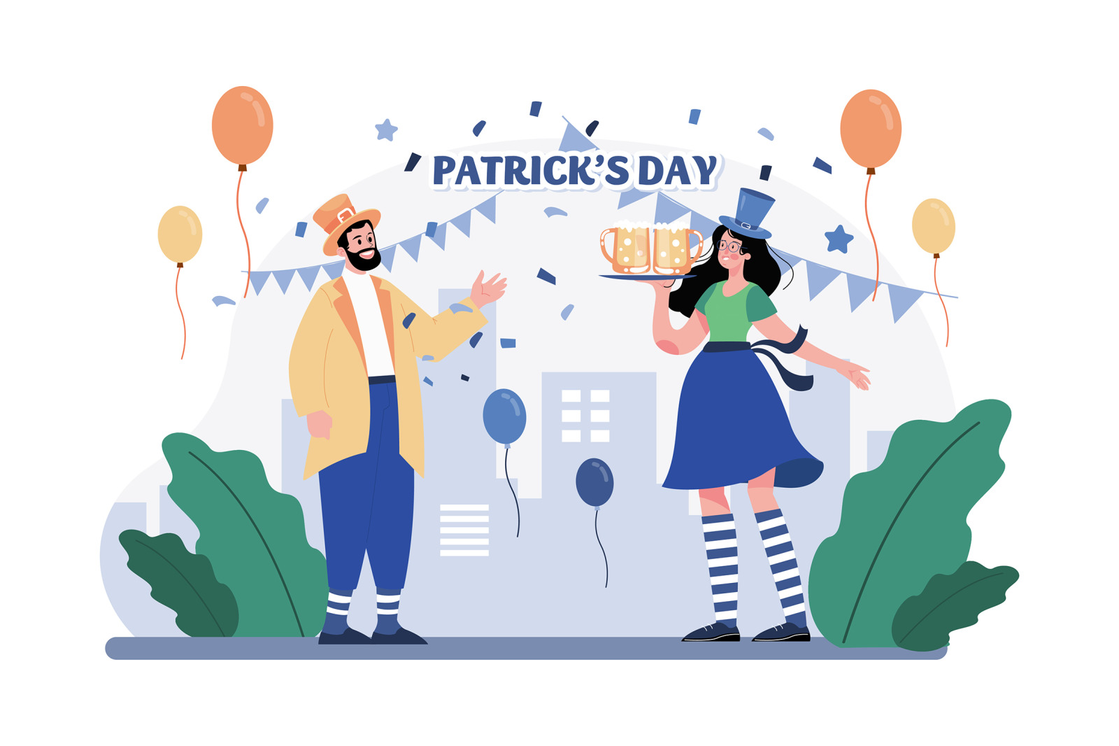 M512_St. Patrick’s Day Illustration Pack M512_St. Patrick’s Day Illustration Pack