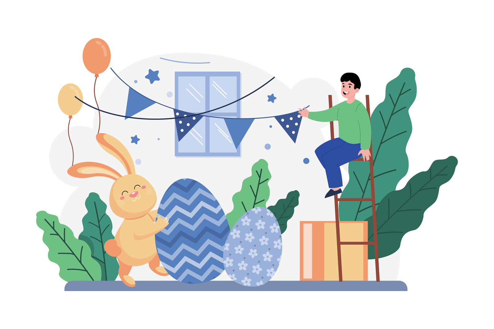M513_ Easter Day Illustration Pack M513_ Easter Day Illustration Pack