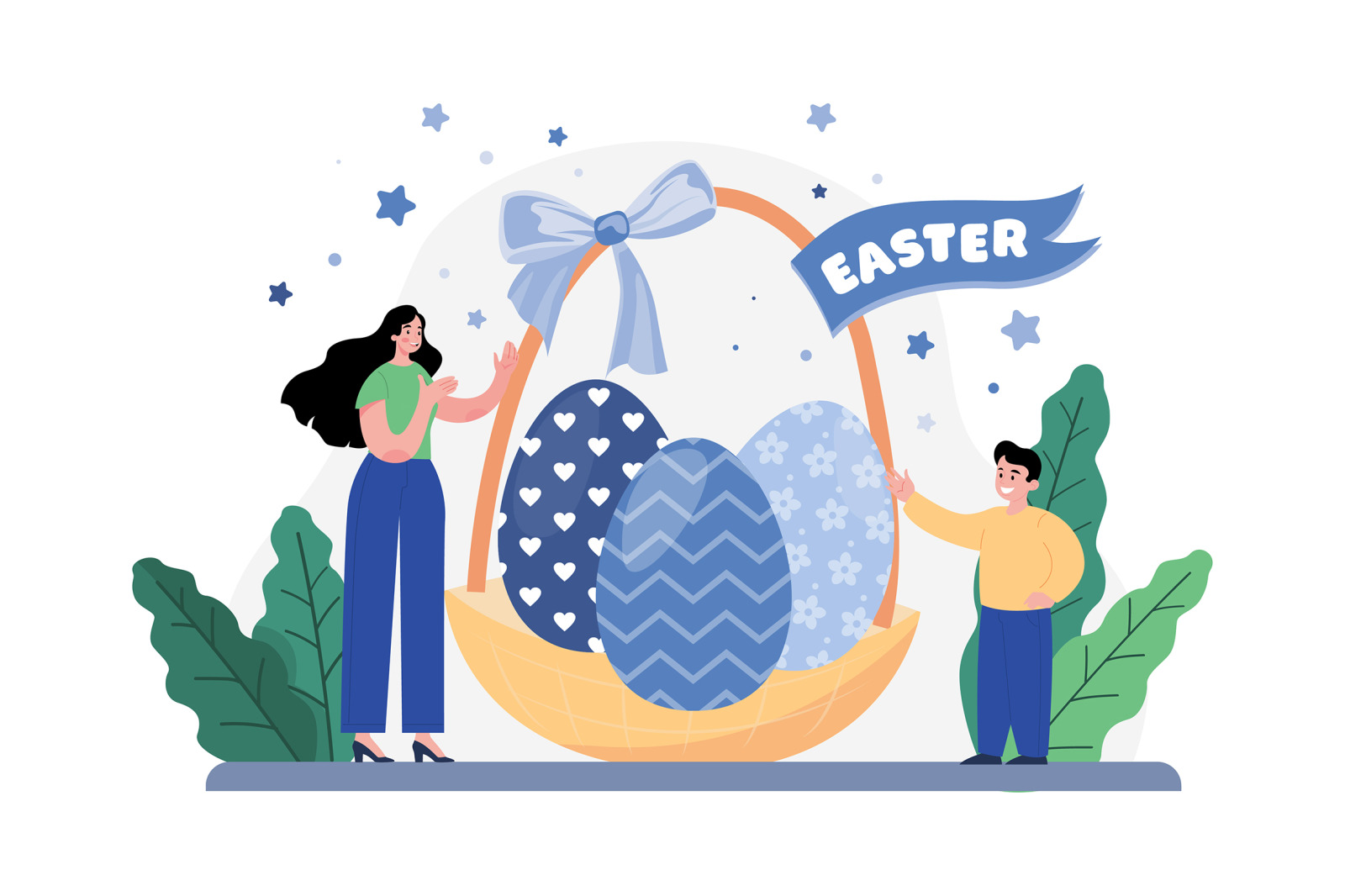 M513_ Easter Day Illustration Pack