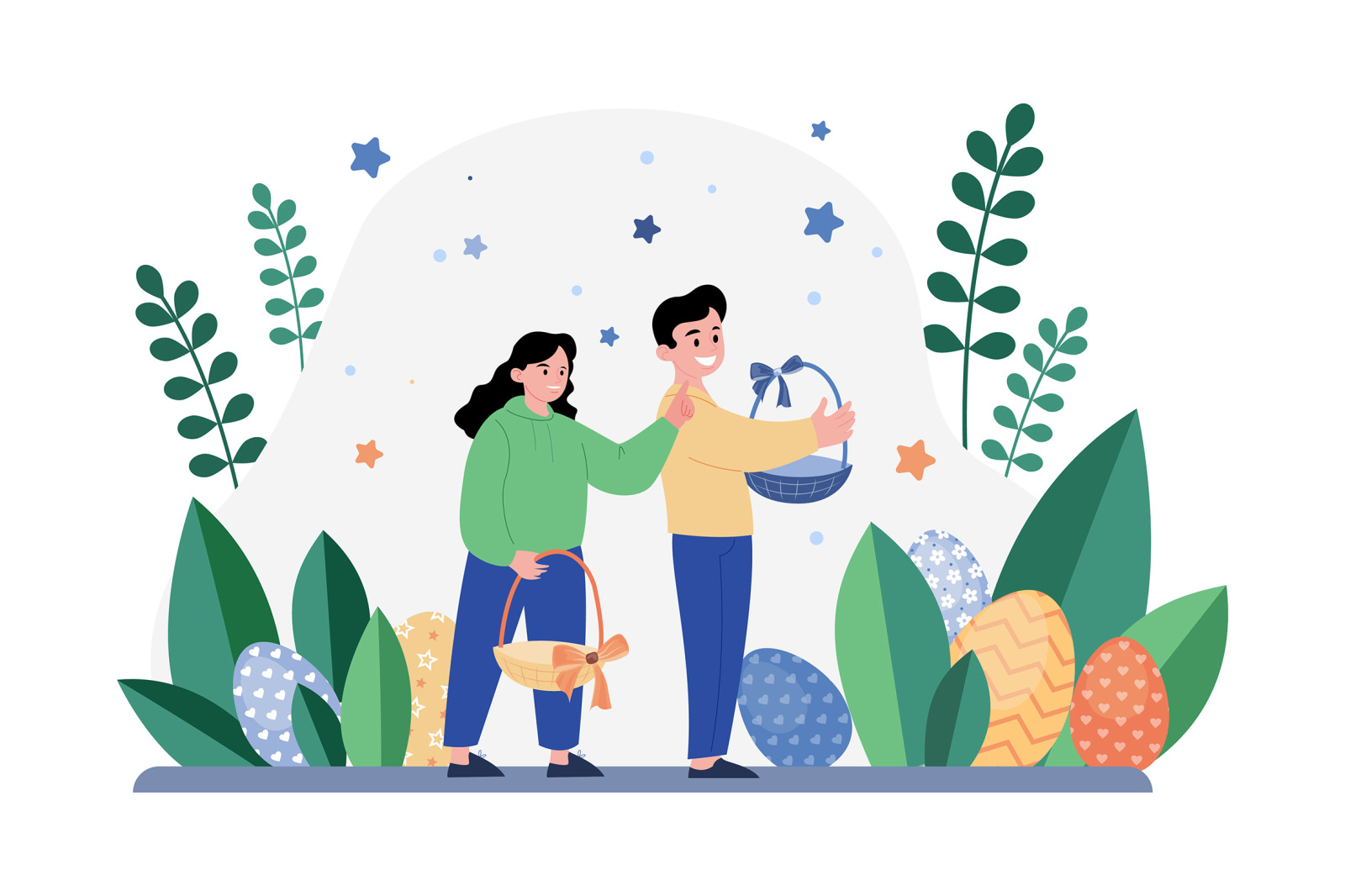 M513_ Easter Day Illustration Pack M513_ Easter Day Illustration Pack