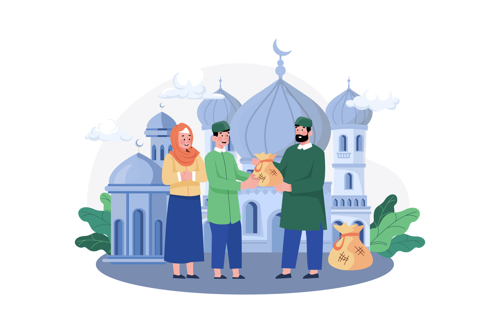 M514_Eid Mubarak Illustration Pack