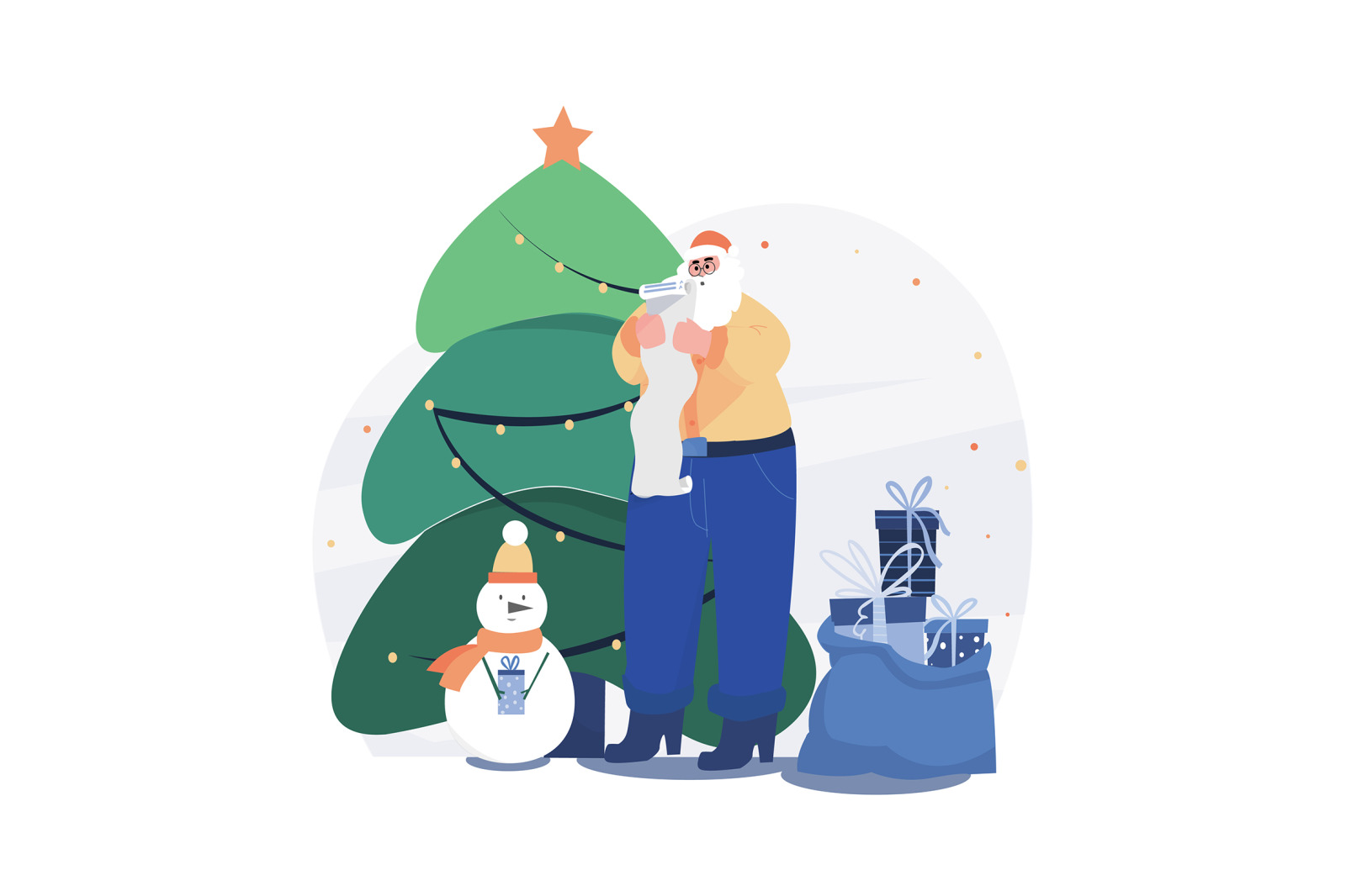 M519_Christmas Illustration Pack