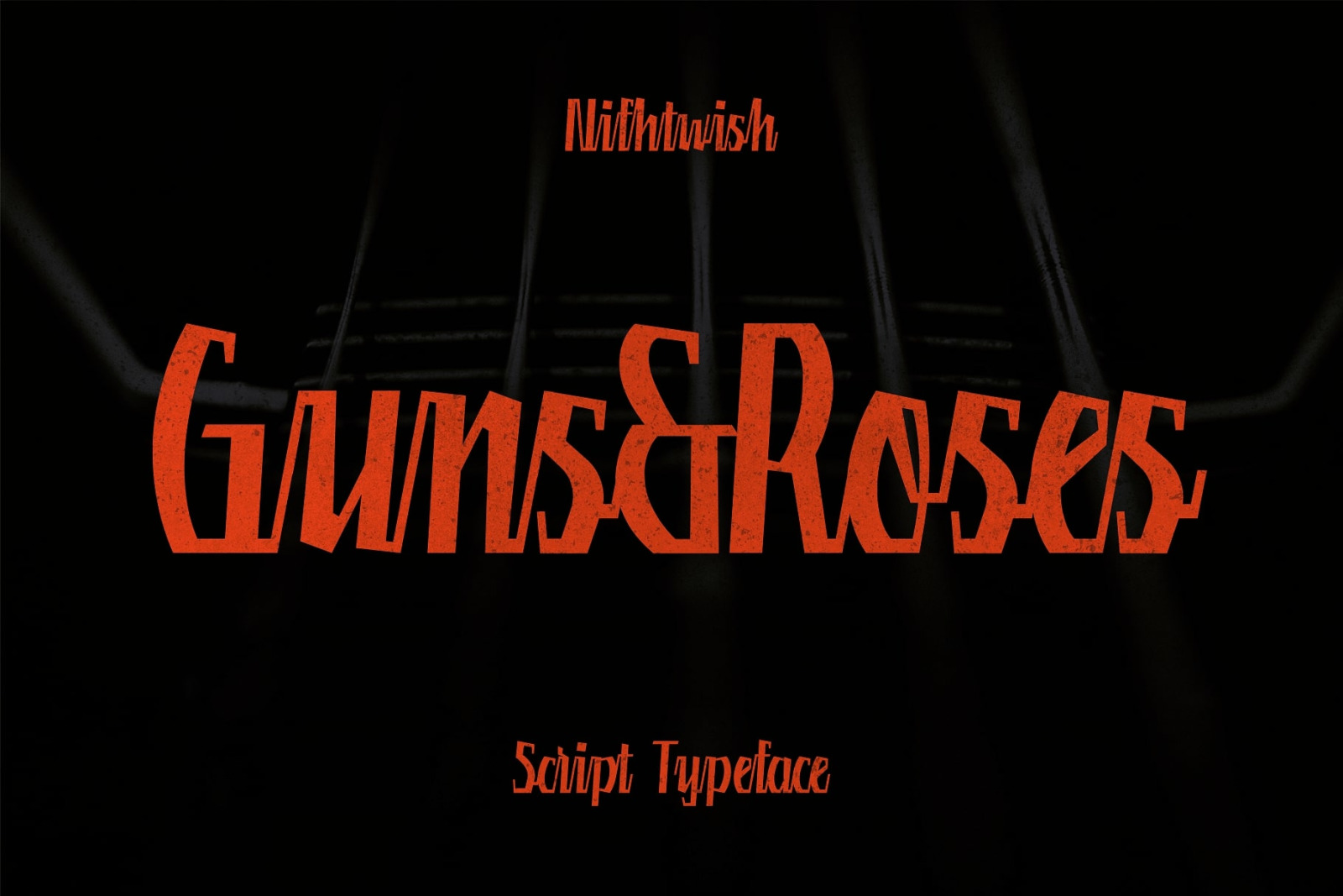 Nightwish - Script Typeface