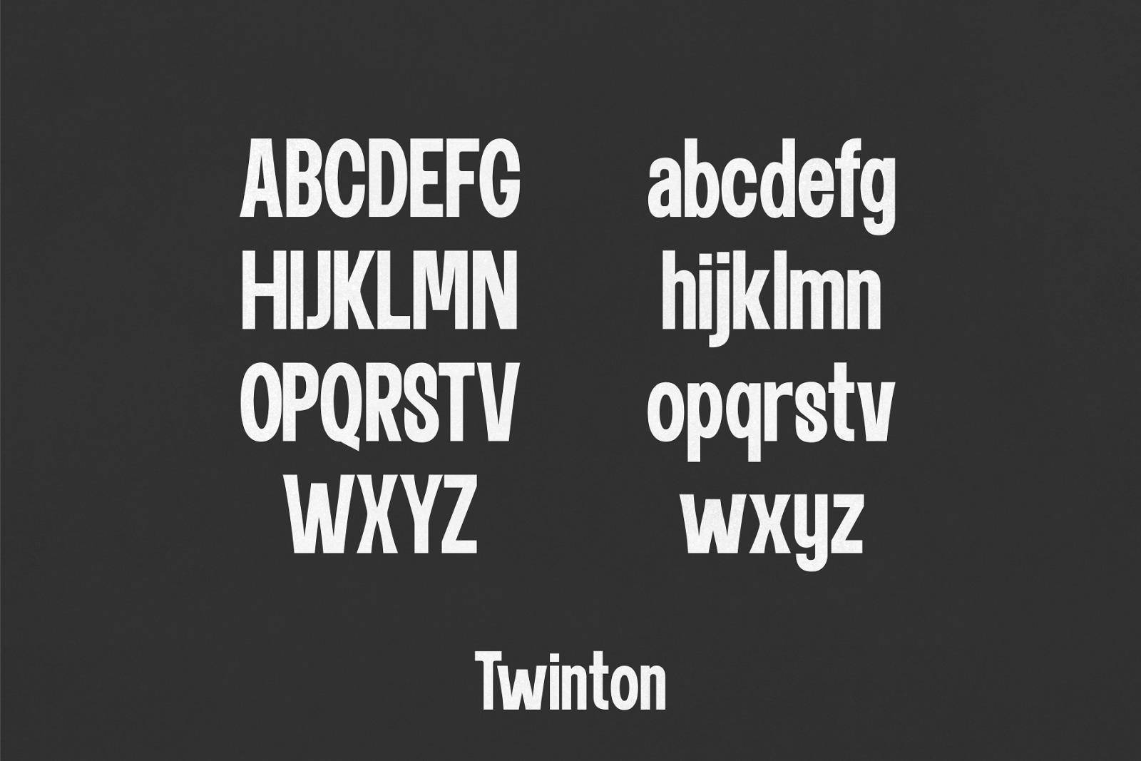 Twinton - Modern Sans