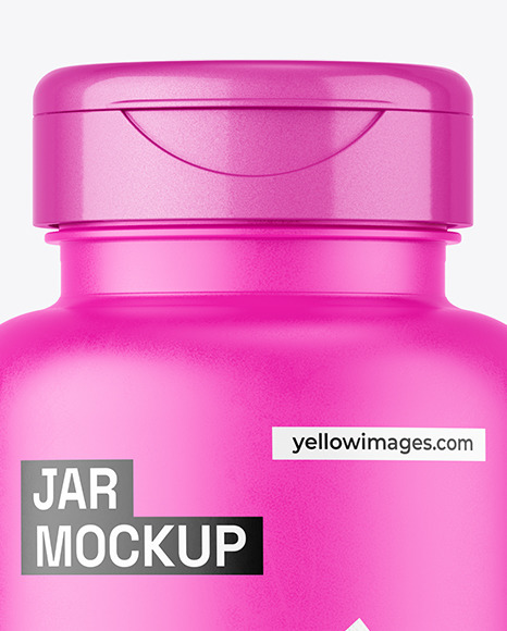 Matte Jar Mockup