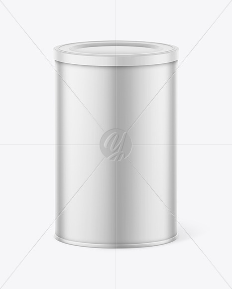 Matte Metallic Jar Mockup