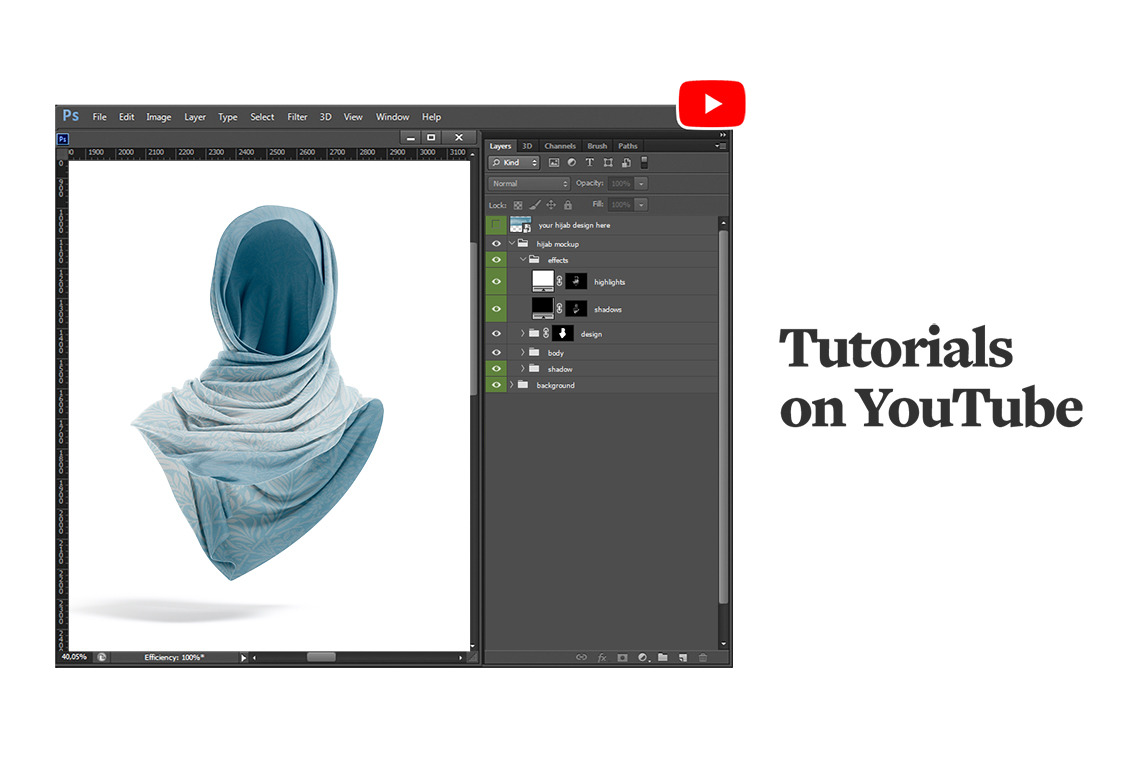 Hijab Mockup Hijab Mockup