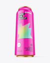 500ml Matte Drink Can Mockup