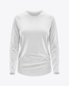 Women’s Long Sleeve T-Shirt Mockup