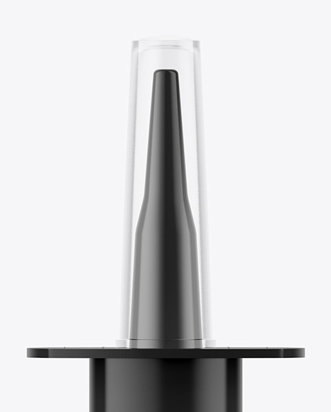 Glossy Nasal Spray Bottle Mockup