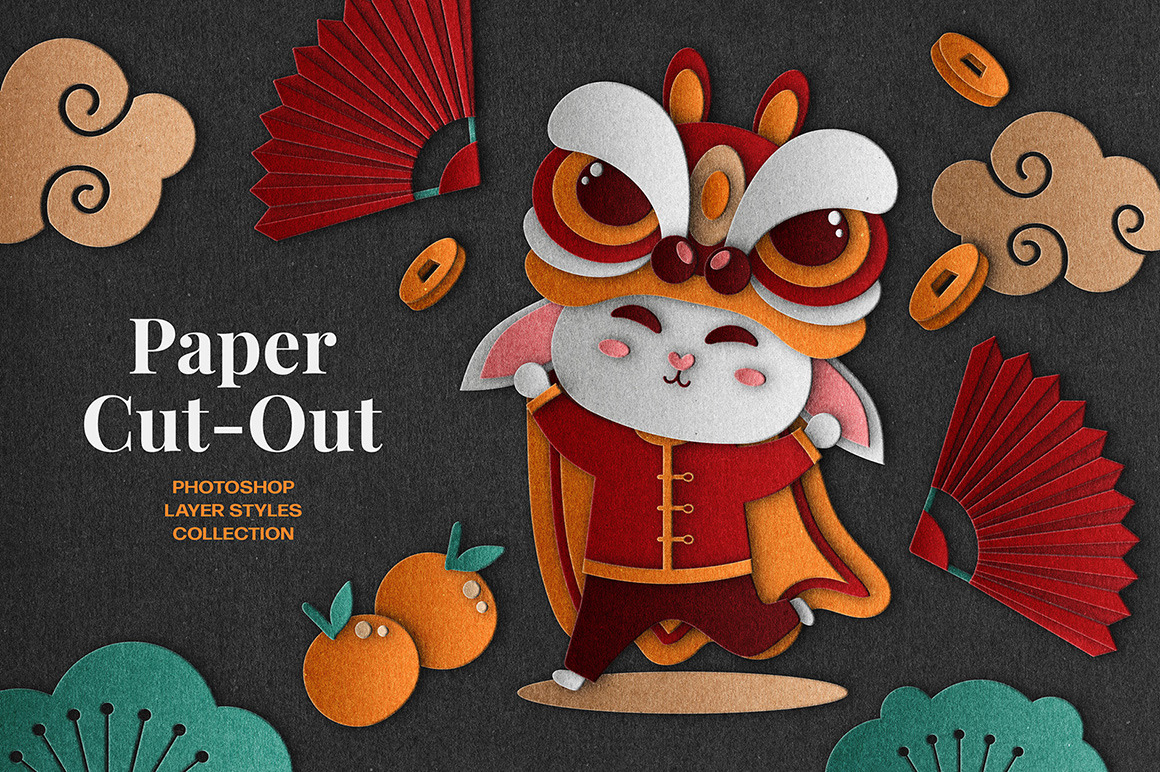 Scissors Wizard: Paper Cutout Effect Scissors Wizard: Paper Cutout Effect