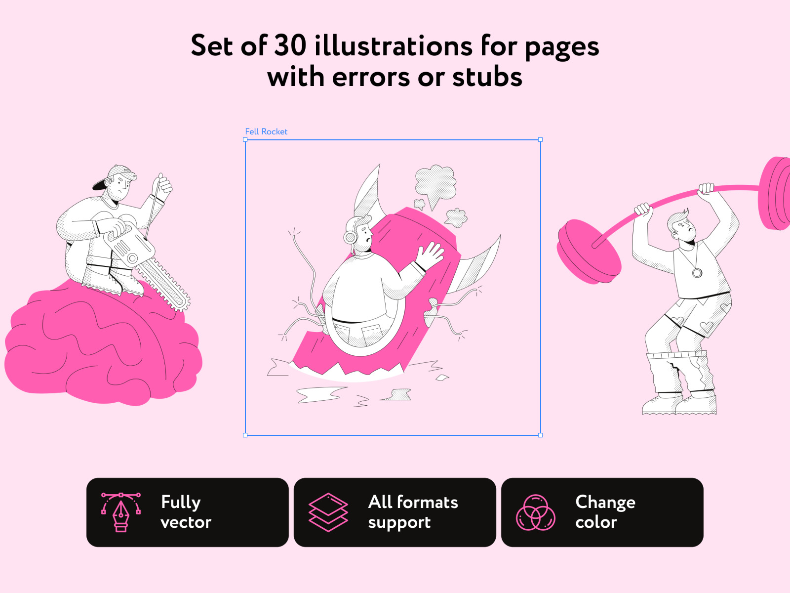 Pinsy Error Illustrations Pinsy Error Illustrations