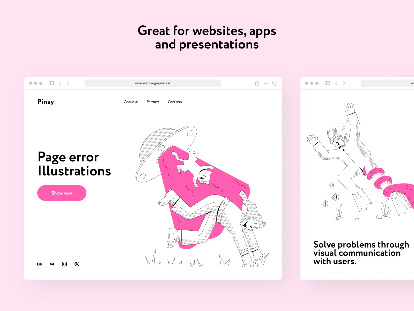Pinsy Error Illustrations Pinsy Error Illustrations