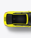 Electric Car Mockup - Top View