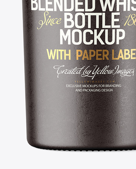 Ceramic Bottle Mockup