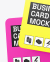 Two Business Cards Mockup