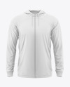 Reglan Full-Zip Hoodie Mockup - Front View