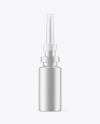 Metallic Nasal Spray Bottle Mockup