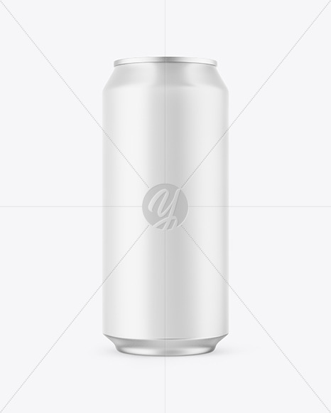 440ml Classic Can With Matte Finish Mockup