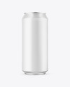 440ml Classic Can With Matte Finish Mockup