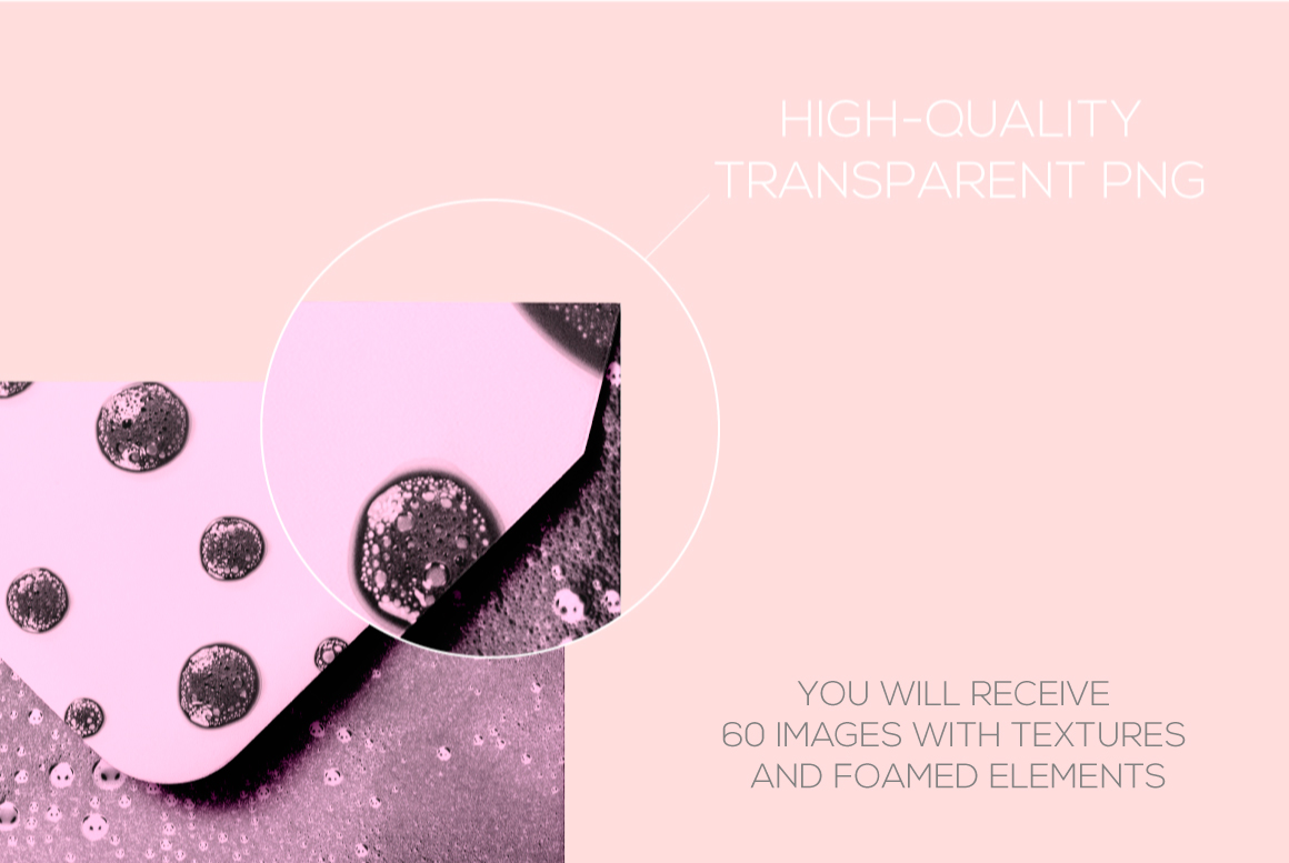 60 Abstract Foamed Textures Collection 60 Abstract Foamed Textures Collection