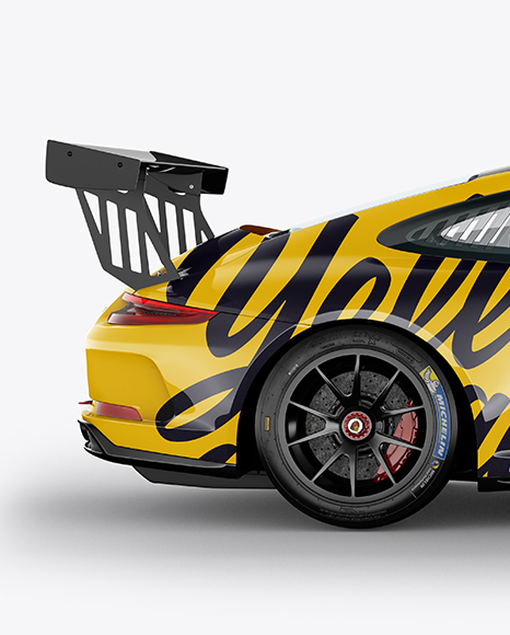 Porsche 911 GT3 Mockup - Side View