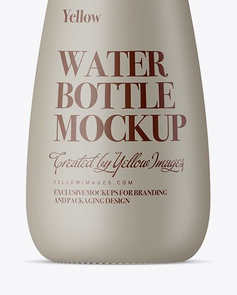 Ceramic Water Bottle Mockup Ceramic Water Bottle Mockup