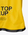 Сrumpled Tank Top On Hanger Mockup