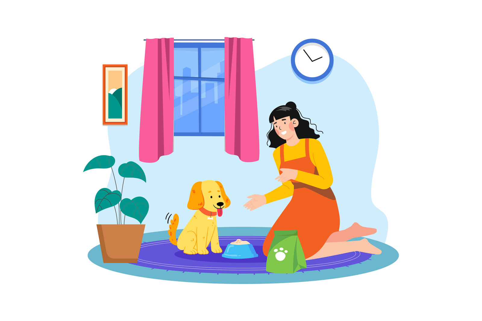 M694_Pet Love Illustration Pack M694_Pet Love Illustration Pack