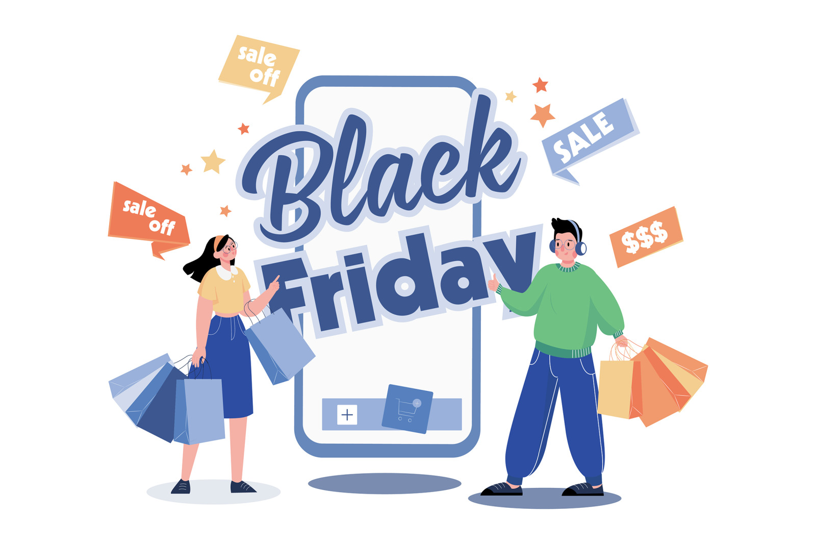 M491_Black Friday Illustration Pack M491_Black Friday Illustration Pack